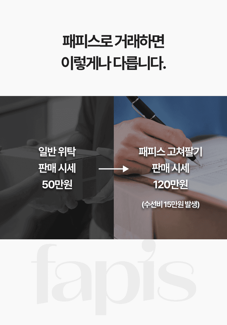 명품도 이제는 고쳐서 파는 시대, 패피스 고쳐 팔기